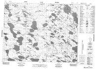 077H11 No Title Canadian topographic map, 1:50,000 scale