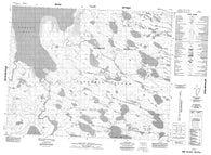 077H12 No Title Canadian topographic map, 1:50,000 scale