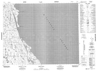 077H16 Torup Point Canadian topographic map, 1:50,000 scale