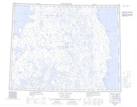 077H Cape Stang Canadian topographic map, 1:250,000 scale