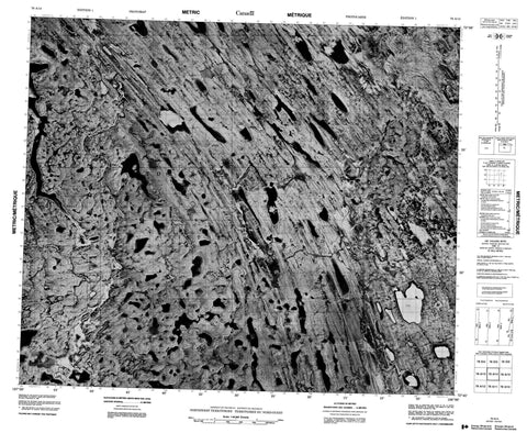 078A14 No Title Canadian topographic map, 1:50,000 scale