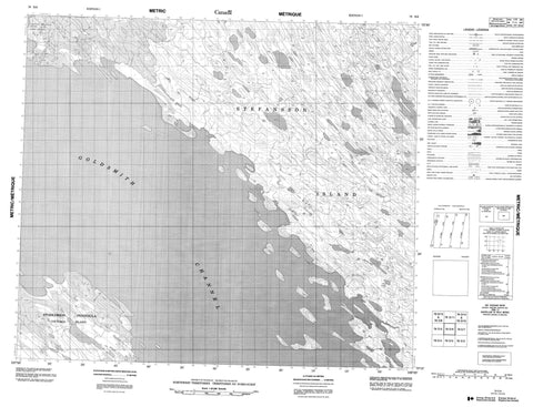 078D06 No Title Canadian topographic map, 1:50,000 scale