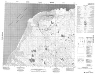 078D11 No Title Canadian topographic map, 1:50,000 scale