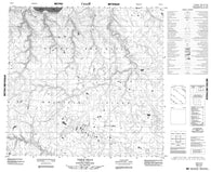 078F13 Table Hills Canadian topographic map, 1:50,000 scale