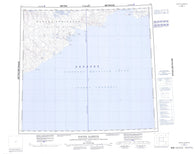 078F Winter Harbour Canadian topographic map, 1:250,000 scale