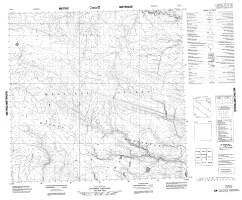 078G02 No Title Canadian topographic map, 1:50,000 scale