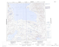 078G Sabine Bay Canadian topographic map, 1:250,000 scale