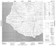 078H01 Cape Gillman Canadian topographic map, 1:50,000 scale