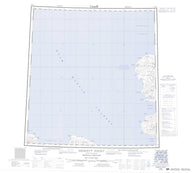 079A Domett Point Canadian topographic map, 1:250,000 scale