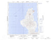 079B Sabine Peninsula Canadian topographic map, 1:250,000 scale