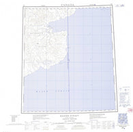 079C Hazen Strait Canadian topographic map, 1:250,000 scale