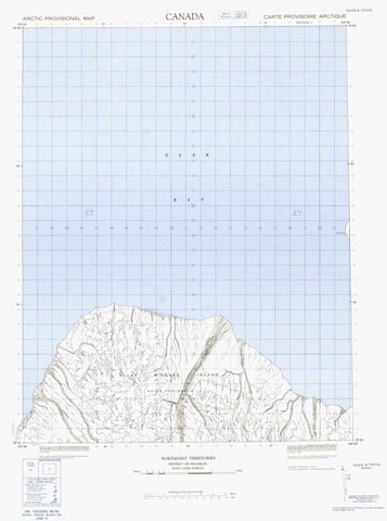 079E09 No Title Canadian topographic map, 1:50,000 scale