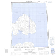 079F Borden Island Canadian topographic map, 1:250,000 scale