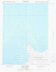 079H07 Cape Isachsen Canadian topographic map, 1:50,000 scale