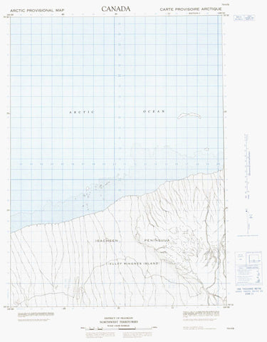 079H08 No Title Canadian topographic map, 1:50,000 scale