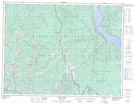 082E08 Deer Park Canadian topographic map, 1:50,000 scale