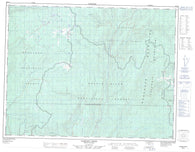 082E15 Damfino Creek Canadian topographic map, 1:50,000 scale