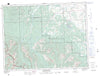 082G08 Beaver Mines Canadian topographic map, 1:50,000 scale