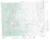 082G09 Blairmore Canadian topographic map, 1:50,000 scale