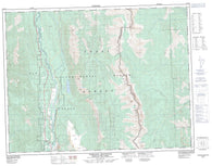 082G15 Tornado Mountain Canadian topographic map, 1:50,000 scale