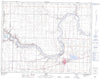 082H16 Taber Canadian topographic map, 1:50,000 scale