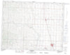 082I04 Claresholm Canadian topographic map, 1:50,000 scale