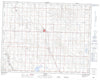 082I06 Vulcan Canadian topographic map, 1:50,000 scale