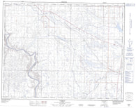 082I09 Cassils Canadian topographic map, 1:50,000 scale