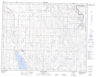 082I10 Queenstown Canadian topographic map, 1:50,000 scale