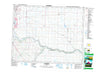 082I13 Dalemead Canadian topographic map, 1:50,000 scale