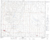082I16 Bassano Canadian topographic map, 1:50,000 scale