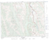 082J06 Mount Abruzzi Canadian topographic map, 1:50,000 scale