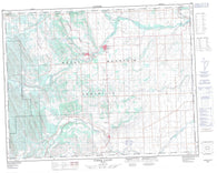082J09 Turner Valley Canadian topographic map, 1:50,000 scale