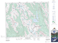 082J11 Kananaskis Lakes Canadian topographic map, 1:50,000 scale