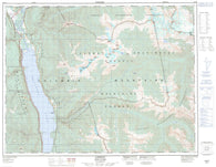 082K02 Lardeau Canadian topographic map, 1:50,000 scale