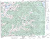 082K08 Toby Creek Canadian topographic map, 1:50,000 scale