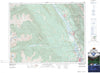 082K09 Radium Hot Springs Canadian topographic map, 1:50,000 scale