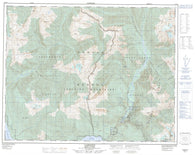082K13 Camborne Canadian topographic map, 1:50,000 scale