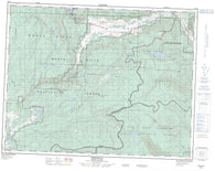 082L05 Westwold Canadian topographic map, 1:50,000 scale