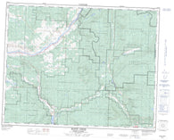 082L12 Monte Creek Canadian topographic map, 1:50,000 scale
