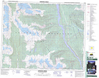 082M10 Hoskins Creek Canadian topographic map, 1:50,000 scale