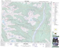 082M15 Scrip Creek Canadian topographic map, 1:50,000 scale