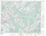 082N05 Glacier Canadian topographic map, 1:50,000 scale