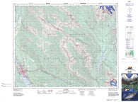 082N07 Golden Canadian topographic map, 1:50,000 scale