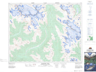 082N10 Blaeberry River Canadian topographic map, 1:50,000 scale