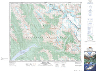 082N14 Rostrum Peak Canadian topographic map, 1:50,000 scale