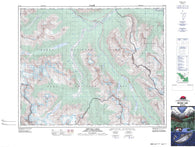 082N15 Mistaya Lake Canadian topographic map, 1:50,000 scale