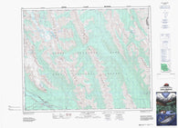 082O05 Castle Mountain Canadian topographic map, 1:50,000 scale