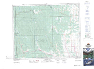 082O07 Wildcat Hills Canadian topographic map, 1:50,000 scale