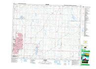 082P04 Dalroy Canadian topographic map, 1:50,000 scale